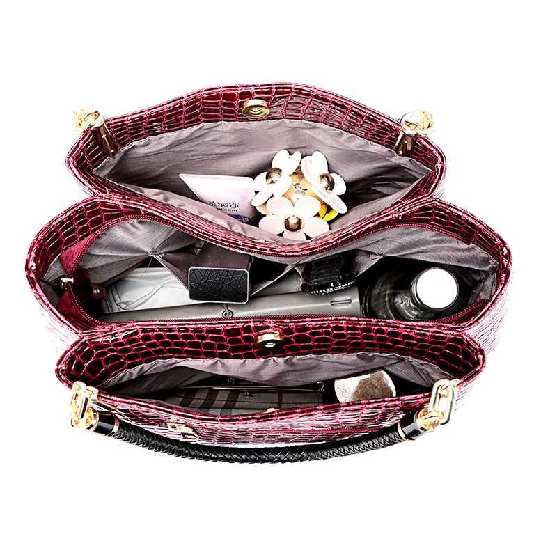 2023 Fashion Alligator Women Bags Tote Shoulder bag Top-handle Bags Luxury Designer Large Capacity Shopping Tote Bags Main Bag Z250220