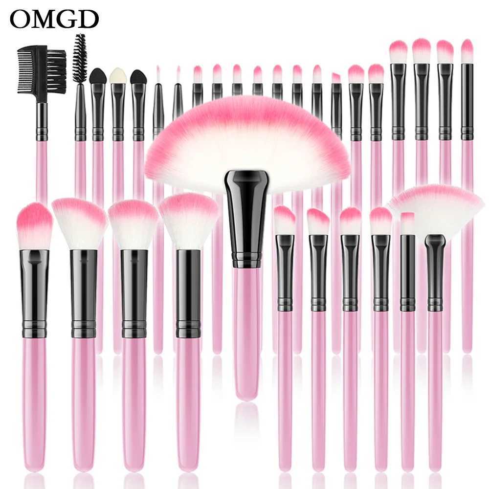 Pink Makeup Brushes… - image
