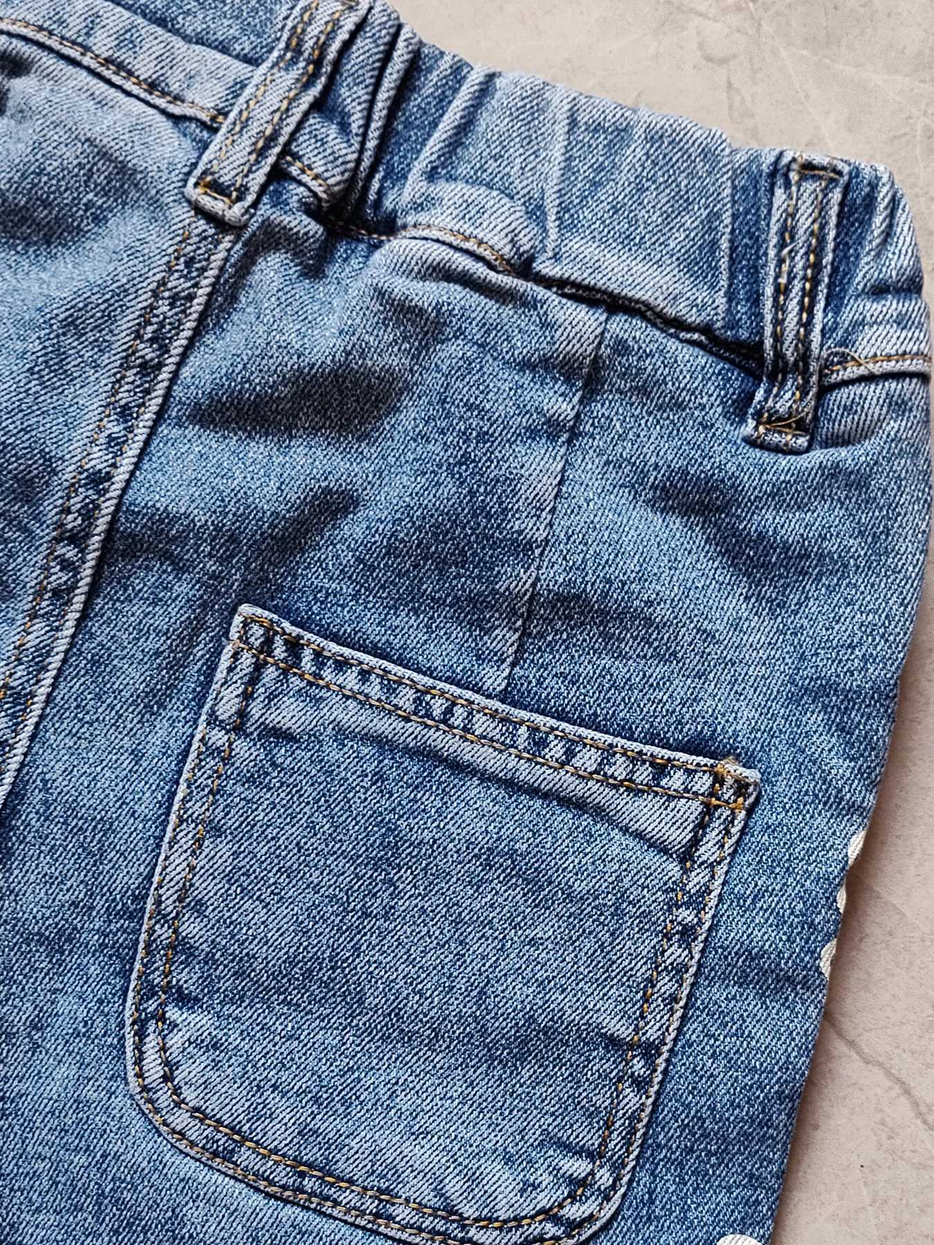 4-11 Year Old Childrens Jeans Casual Trouser Elastic Waist Childrens Jeans Z250220