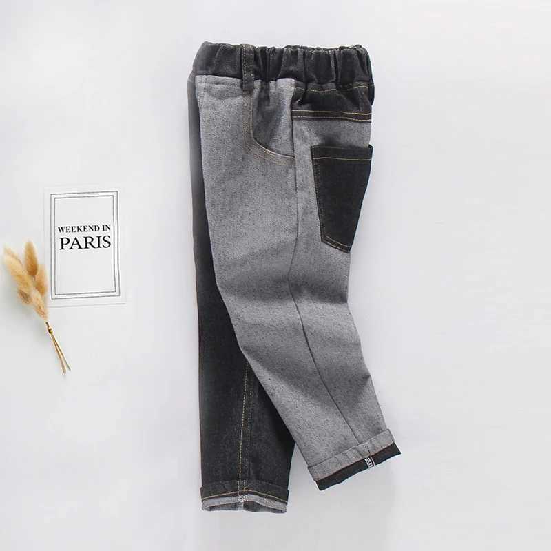 IENENS Boys Skinny Jeans Girl Slim Stretch Denim Pants Kids Long Pants Cowboy Trousers Fit 2-13Y Baby Wear Z250220