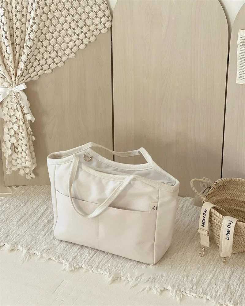 Milancel New Korean Mom Bag Multi functional Handbag Fashion Shoulder Bag Outdoor Lightweight Canvas Mon Bag X250220