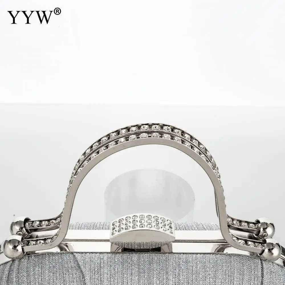 2024 Fashion Diamond Top Handle Women Evening Handbag Clutch Bags Glitter Sequins Rhinestone Female Daily Purse for Wedding Prom Z250220