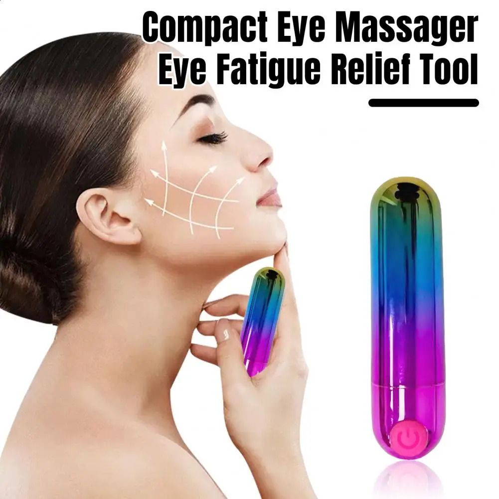 Electric Massager Eye Beauty Adjustable Vibration Massage Fatigue Relief Waterproof Mini 250219