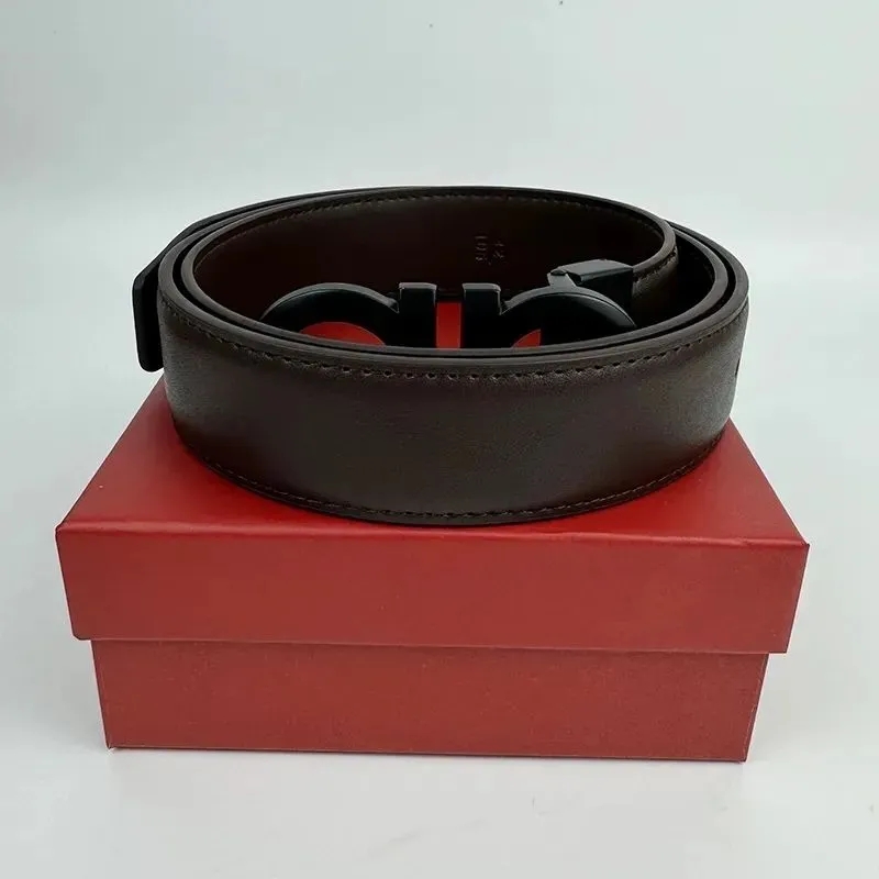 Designer Belt Fashion Classic leather men's belt brand Luxury belt designer designed for men large slip buckle 15 color high quality