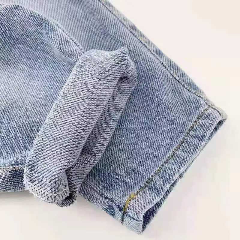 Boys jeans spring/summer new childrens clothing casual soft jeans Korean boys baby pants 2 4 6 8Y Z250220