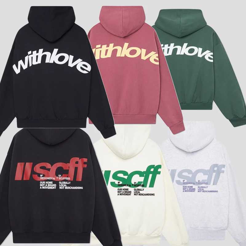 Scuffers Latest Edition Double-sided Print Mens Sports Hoodie Brother Gothic Oversized T-shirt Street Top Y2k ClothesT250221