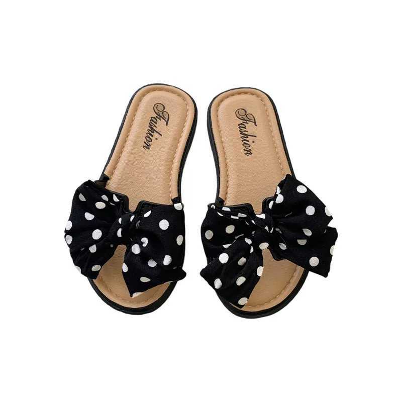 Summer Girls Sandals and Slippers Fashion Outdoor Wear Non-slip Cute Baby Girl Soft-soled Slippers Childrens SlippersXJ250221