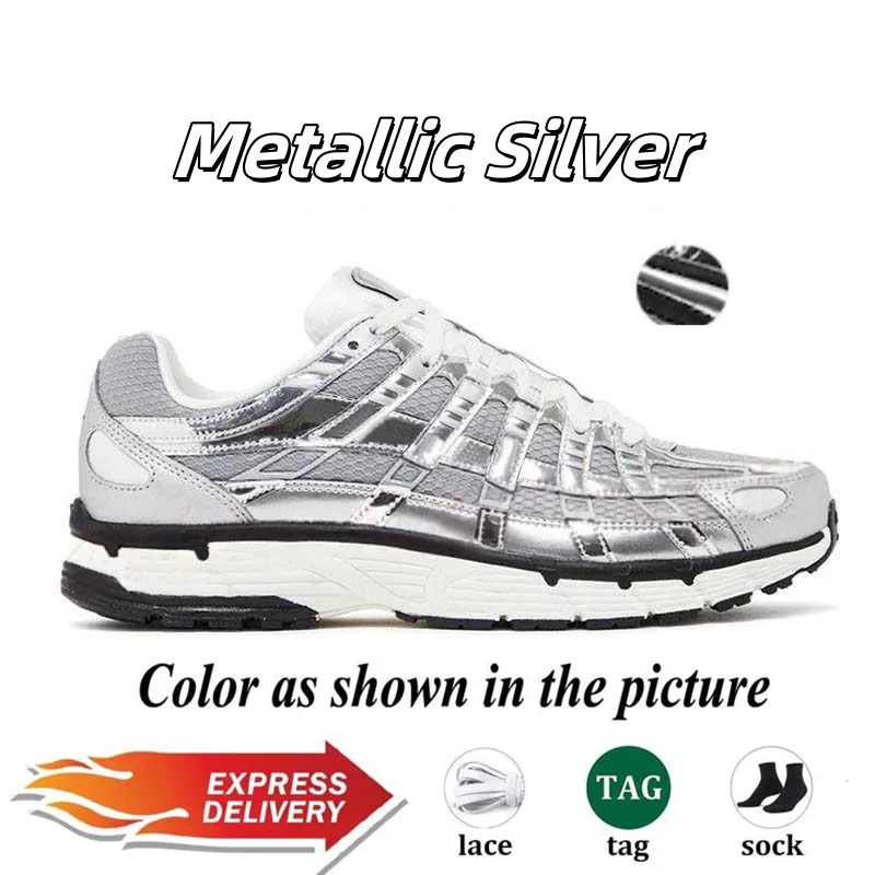 Designer Shoes P6000 trainer P 6000 Men Women Sneakers Metallic Sier Triple Black White Anthracite Grey Outdoor Sports Trainers Casual Running shoes