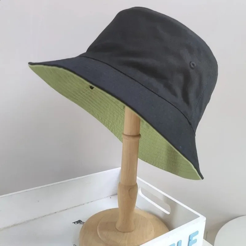 Enlarged Deepening XXL Size 63cm Bucket Hat Women Big Head Doublesided Fisherman Men Large Hip Hop Sun 250210
