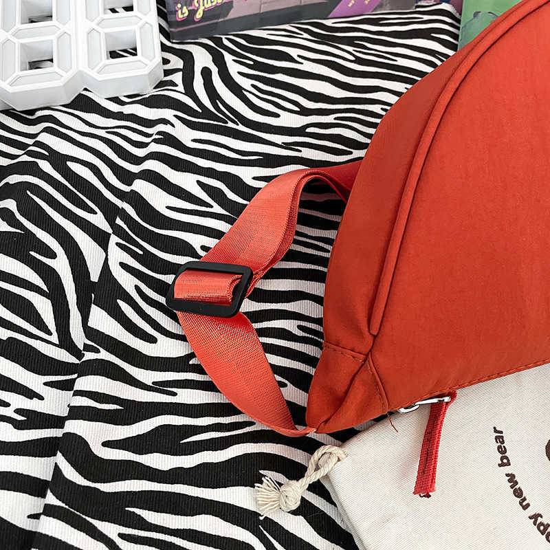 Dumpling Bag Crossbody Bag Female Student Style Nylon Shoulder Bag Female Instagram Style Versatile Lightweight Female Minimalist Armpit Bag Female 24