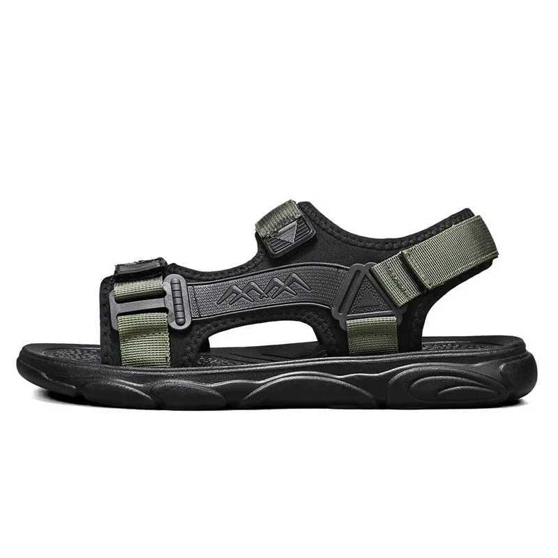 New Arrival Trendy Mens Sandals Magic Sole Pad Young People Soft Bottom Shoes Mens Beach Shoes Summer Magic Slippers T250220