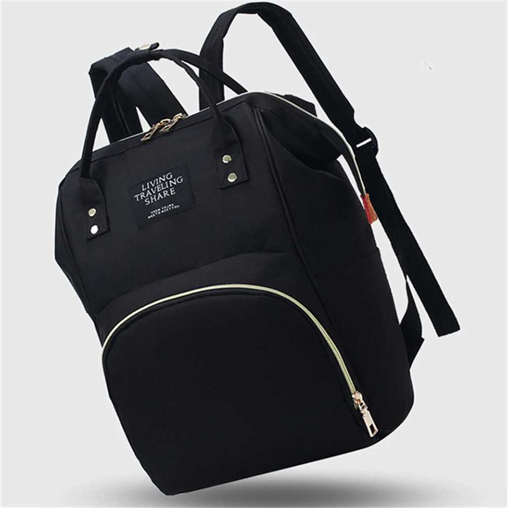 Fashionable and multifunct mummy bag large capacity storage backpack baby bottle insulation storage bag diaper organize backpack X250220