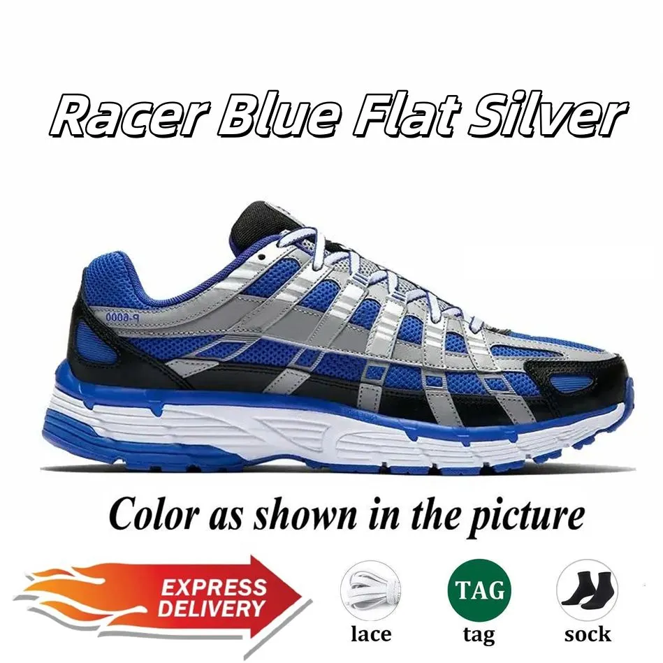 Designer Shoes P6000 trainer P 6000 Men Women Sneakers Metallic Sier Triple Black White Anthracite Grey Outdoor Sports Trainers Casual Running shoes