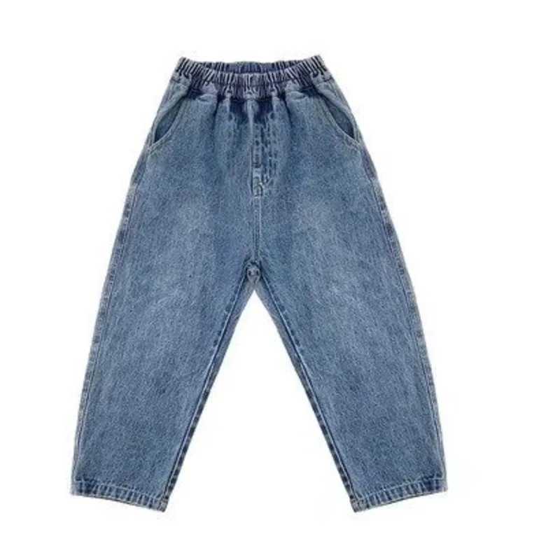 Teenage Casual Boys Summer Clothes For Teenagers Teen Kids Jeans Pants Childrens Boys Clothing Child Trousers Loose New Z250220