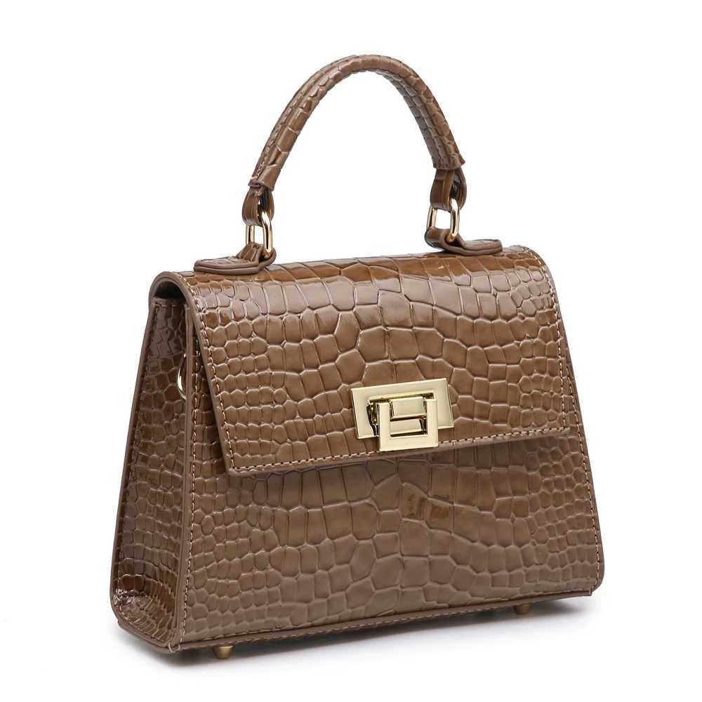 2023 High Quality Luxury Brand Designer Leather Shoulder Bag for Women Hand Bag Crocodile Totes Purses Ladies Messenger Handbag Z250220