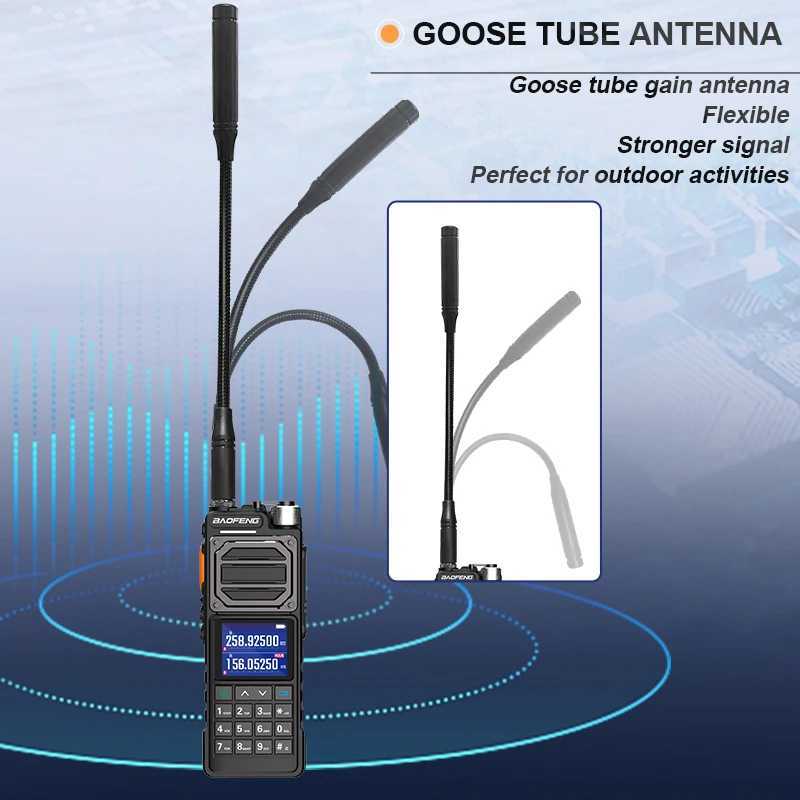 BAOFENG UV-25M Ham Ra High Powerf Tactical Walkie Talkie 50KM Mti-Band Type-C 999Channel 2Way Ra BAOFENG NEW Upgrade Z250221
