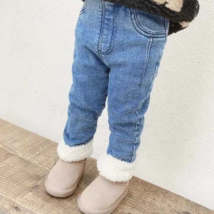 2025 new spring autumn/winter Girls Kids Boys Jeans comfortable cute baby Clothes Children Clothing Z250220