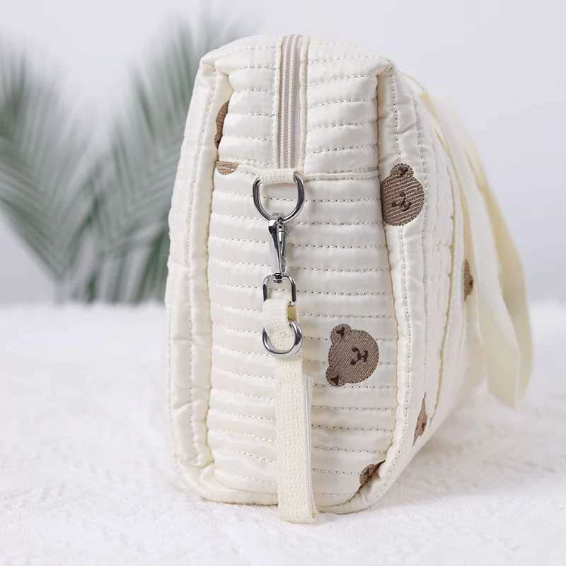 PANGDUBE 36*12*24cm Baby Diaper Bag Mommy Shoulder Bag Embroidery Quilted Mom Bag for Stroller Handbags for Baby Stuff X250220