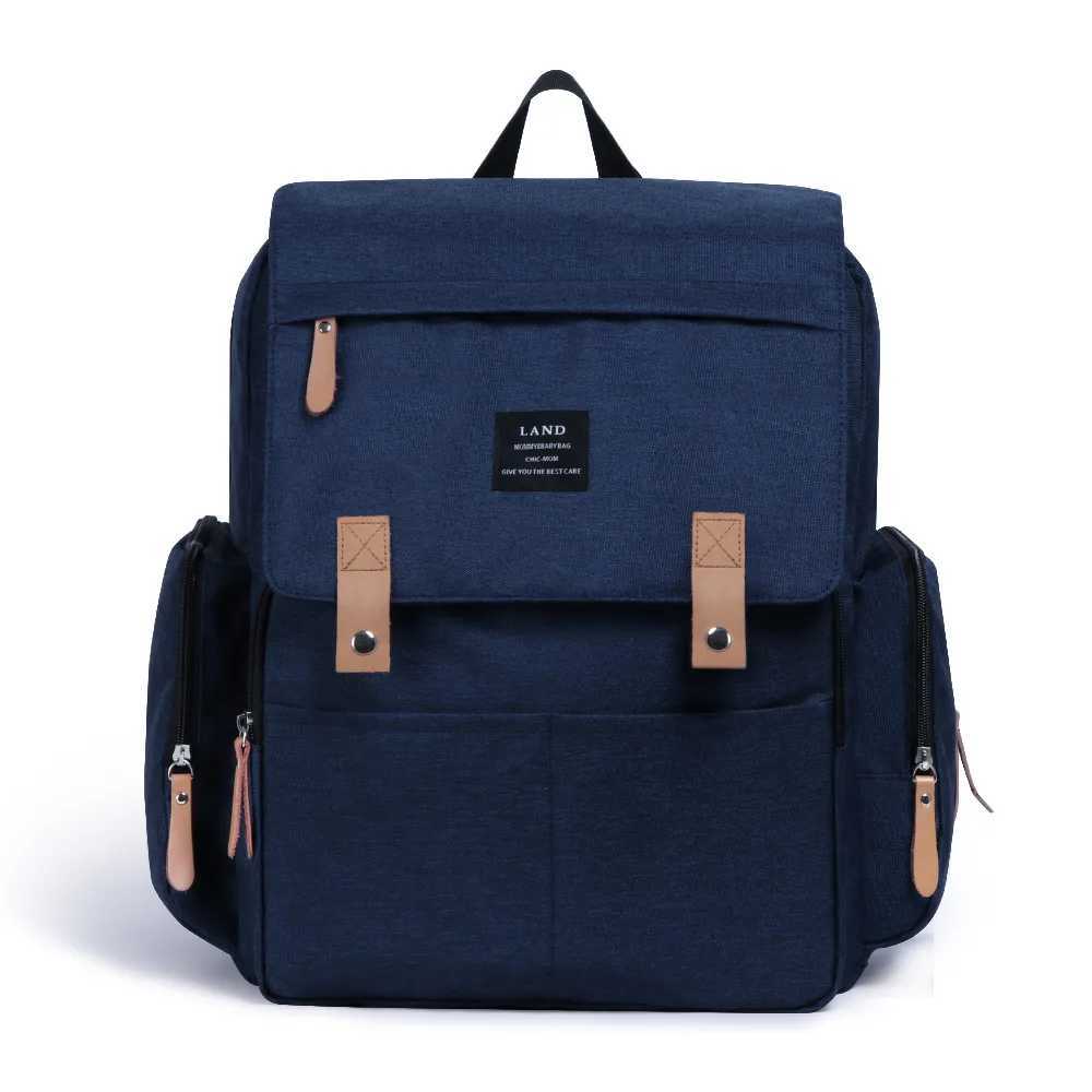 Landuo Mother Large Capacity Travel Nap Backpack with Replacement Mat and Convenient Baby Care Bag X250220