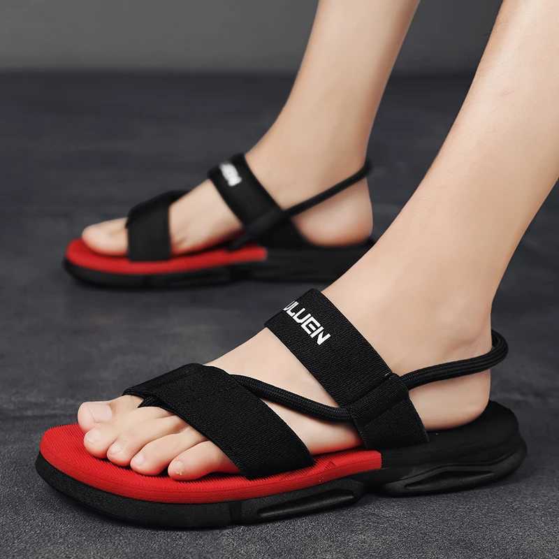 New Arrival Summer Roman Beach Shoes Flip Flops Slip on Flats Slippers Men Slides New Dropshiping Mens Sandals Mens Sandals T250220