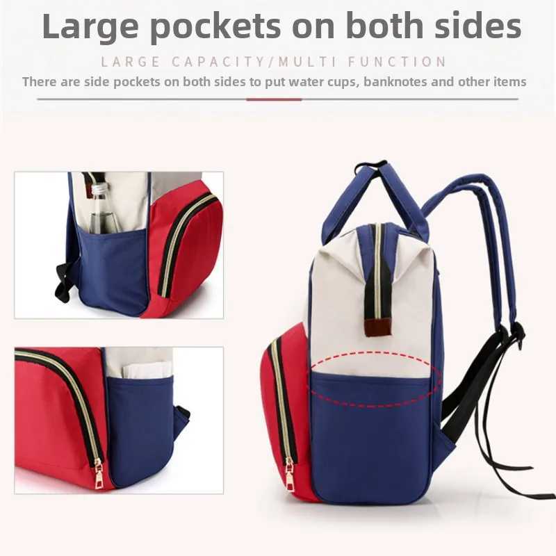 New Fashion Nylon Multifunctional Wear-resistant Heat-insulating Large-capacity Zippered Mummy Bag Outdoor Travel Backpack X250220