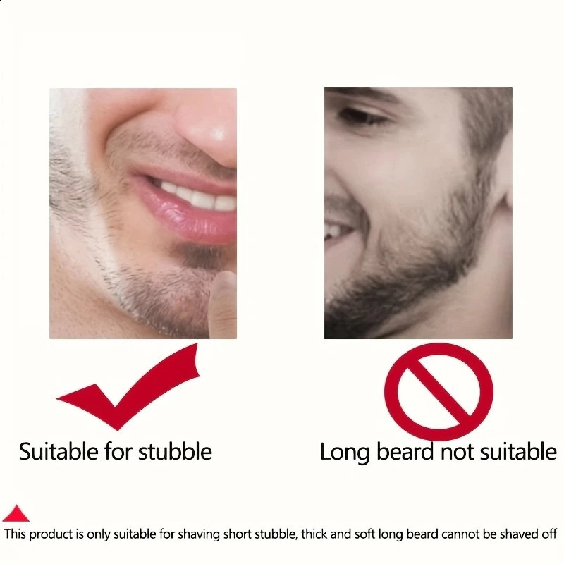1PC Electric Shaver Charging Mini Pocket Travel Razor Portable Wireless Detachable Beard Hair Trimmer 250219