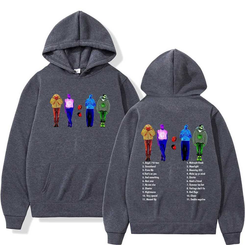 Rapper Chris Brown 11 11 Album Hoodies Men Women Fashion Hip Hop Hooded Sweatshirts Fans Gift Casual Comfort Oversized Pullovers X250220