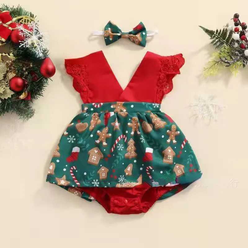 Baby Girl Dress New 2-piece Red Flower Baby Clothing Newborn Girl Lace Dress Princess Skirt Clothing 0-24M Princess Dress X250220