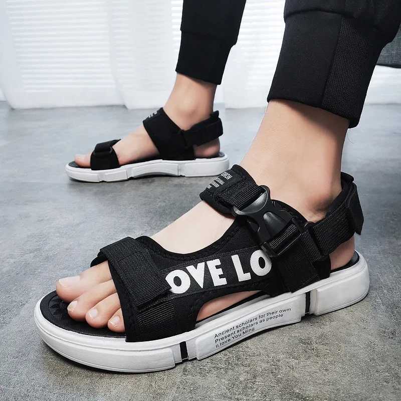 New Arrival Men Sandals Soft Comfortable Non-Slip Men Shoes High Quality Woven Beach Sandals Mens Gladiator Sandals Summer Casual Flat Shoes T250220