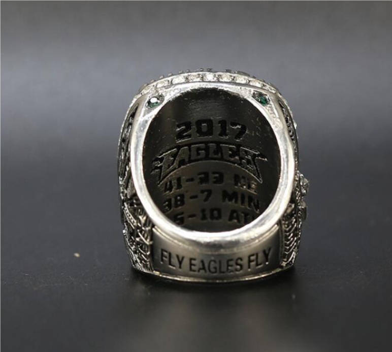 2017 2018 Eagles American Football Team Champions Championship Ring With Wooden Display Box Sport Souvenir Men Fan Gift R250414