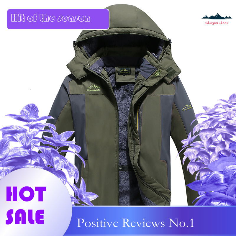 Ddmyoutdoor Outdoor Assault Warm Winter Clothing Jacket Plus Thick Cotton Fleece For Mountain Climbing Jackets