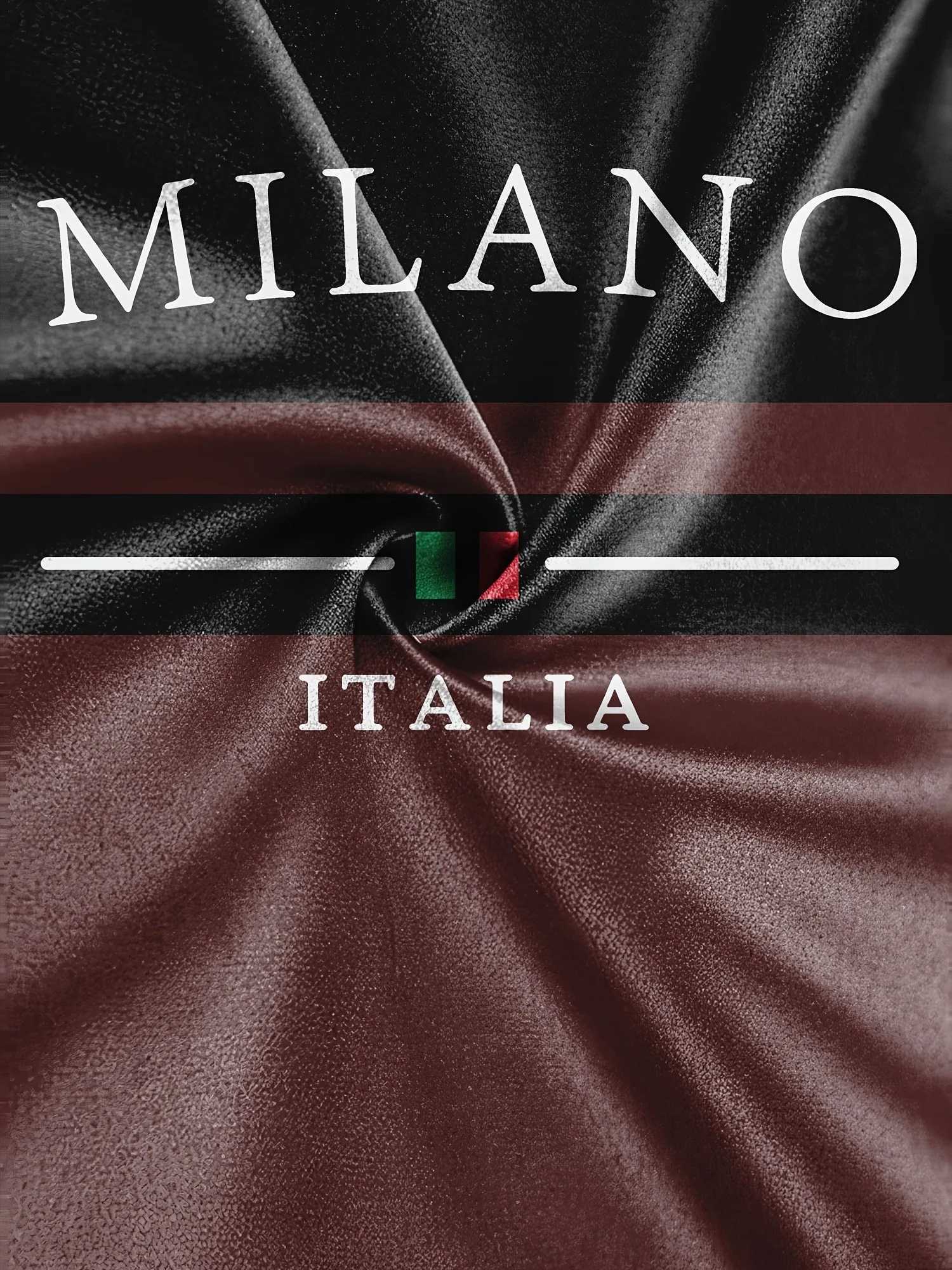 Milan Letter Print Mens Casual Fashion Long Sleeve T-Shirt Perfect for Spring and Fall Daily Outdoor Fashion Wear W250220