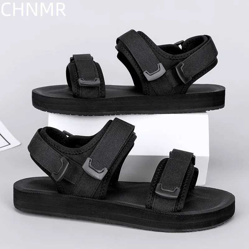New Arrival Mens Sandals Summer Open-toed Beach Shoes Roman Shoes Fashion Trend Non-slip Outdoor Casual Thick Bottom Breathable Wading T250220
