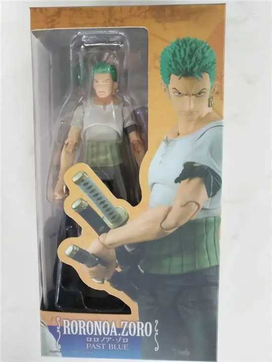 Anime One Piece Luffy Roronoa Zoro PortgasD Ace PVC Action Figure Toys Dolls 18cm T250220