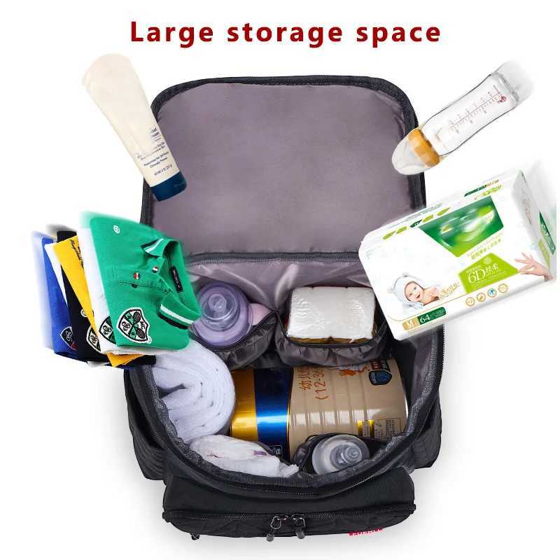 Maternity Bag for Baby Bag for Stroller Mommy Backpack for Moms Waterproof Baby Diaper Backpack Large Capacity Baby Changing Bag X250220