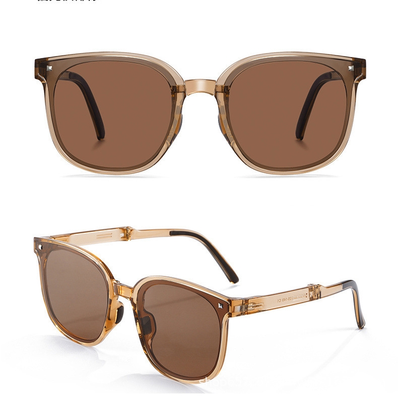 2025 new Instagram trending foldable sunglasses for women, the same style of glasses, popular on , UV resistant sunglasses