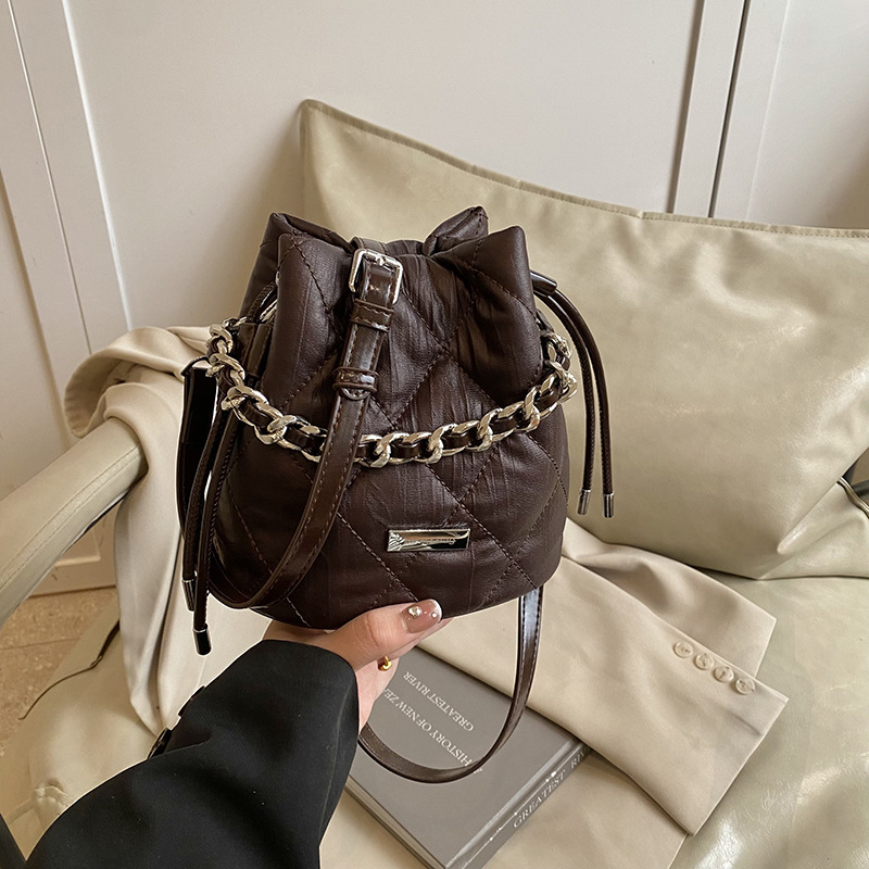 Free shipping designer Shoulder tote Bags For womans bag handbag simple fashion women crossbody Chain bucket bag