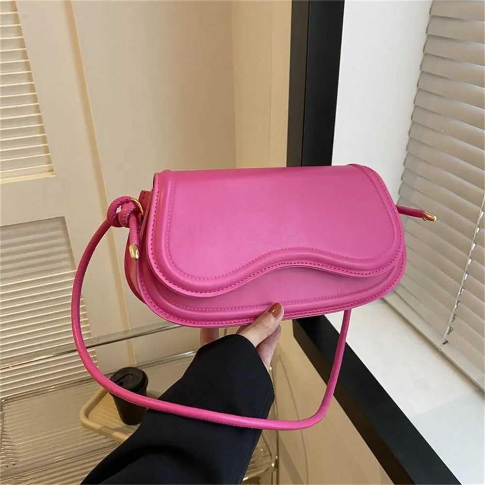 Fashion womens small bag PU leather shoulder bag messenger bag cross body bag womens solid color handbag Z250220