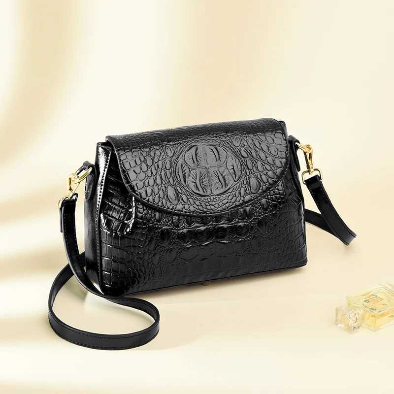 Luxury brand womens handbag 2023 Sac A Main Ladies Crocodile pattern leather cross body bag designer new shoulder bag Bolsos Z250220