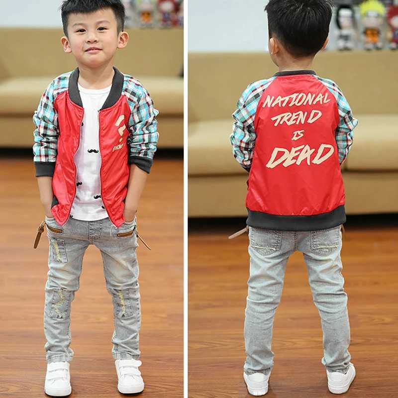 IENENS 4-11 Years Boys Clothes Slim Straight Jeans Classic Bottoms Children Denim Clothing Pants Kids Baby Boy Casual Trousers Z250220