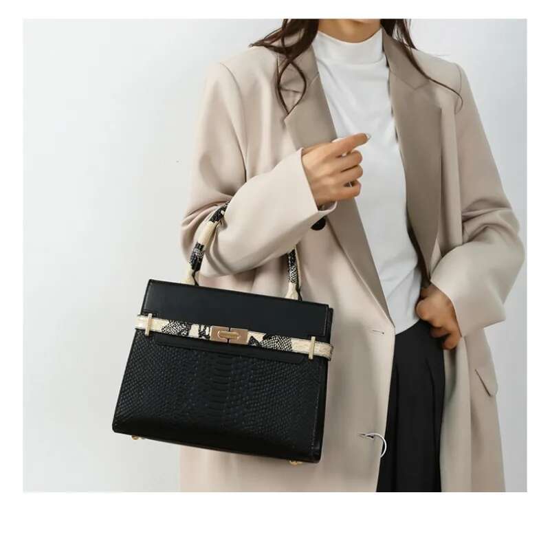 new stone patterned multi piece set bag single shoulder cross shaped portable mother in law bag designer handbag women s bag trendy shoulder bag