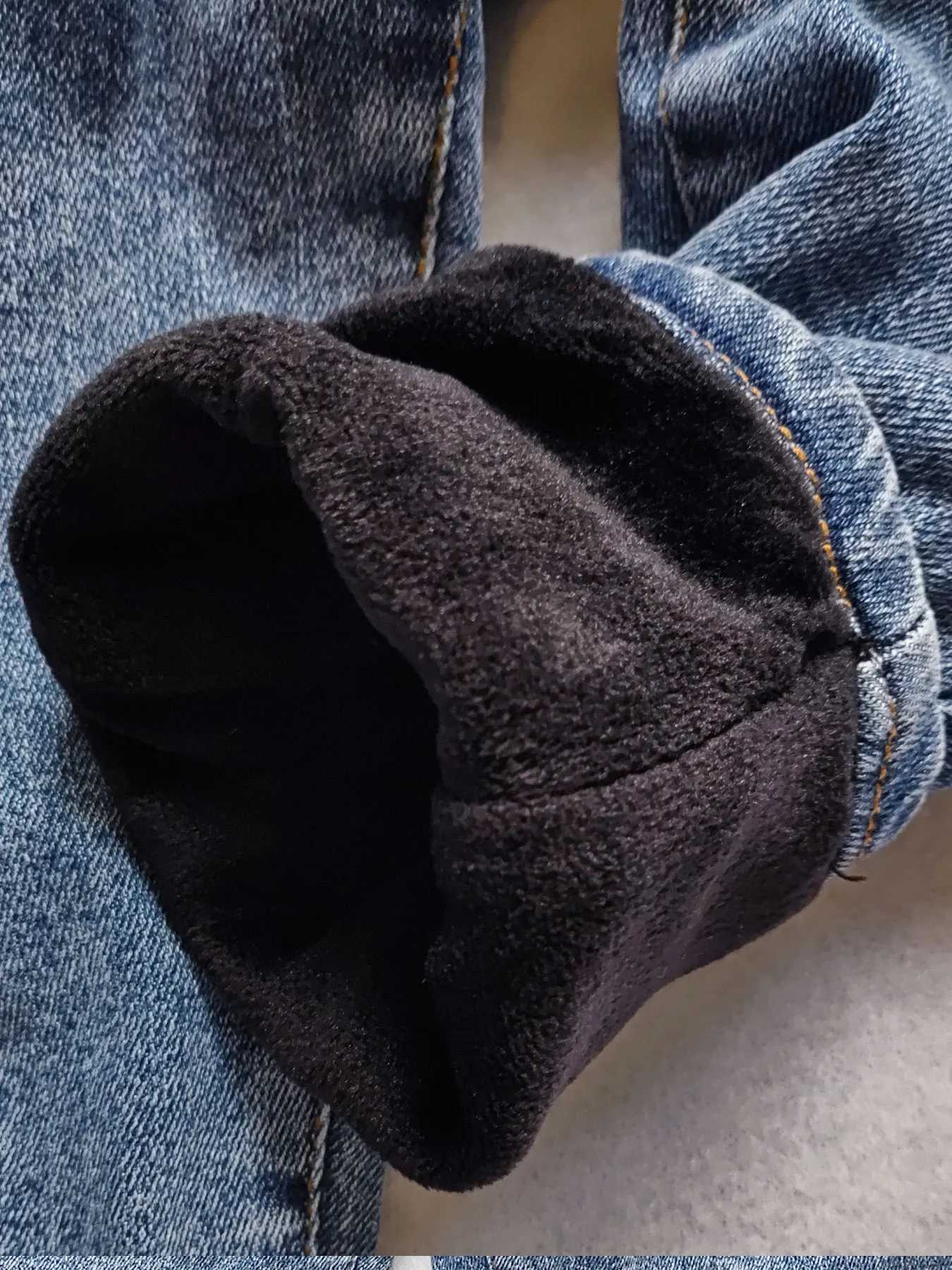 5017 Winter Warmth 3-7 Year Childrens Boys Jeans Soft Denim and Wool Boys Clothing Z250220