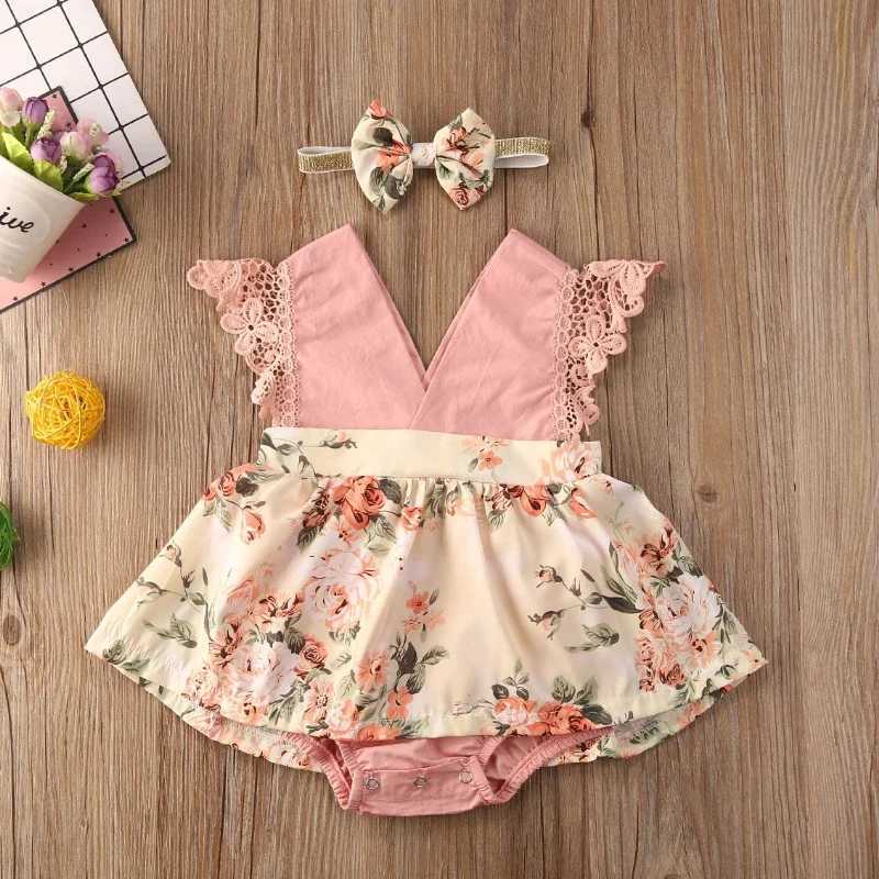 Baby Girl Dress New 2-piece Red Flower Baby Clothing Newborn Girl Lace Dress Princess Skirt Clothing 0-24M Princess Dress X250220