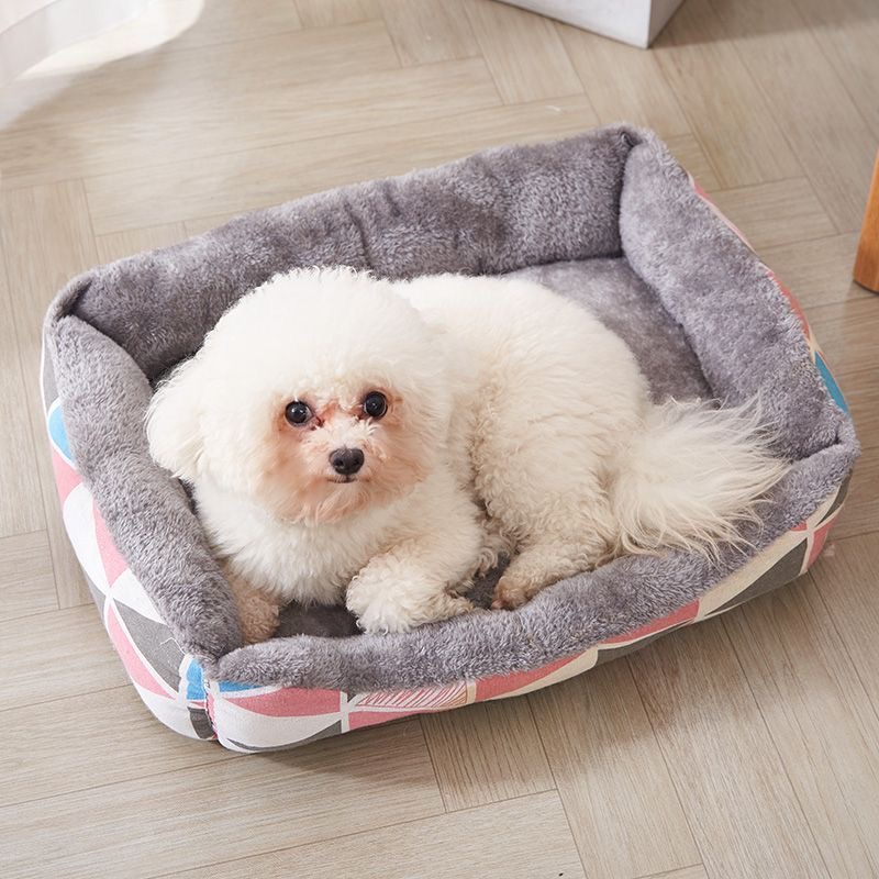 2026 New Kennel Warm Four Seasons General Autumn Can Be Removed And Washed Cat Golden Fur Large Medium-Sized Small Dog Kennel Winter Free Shipping