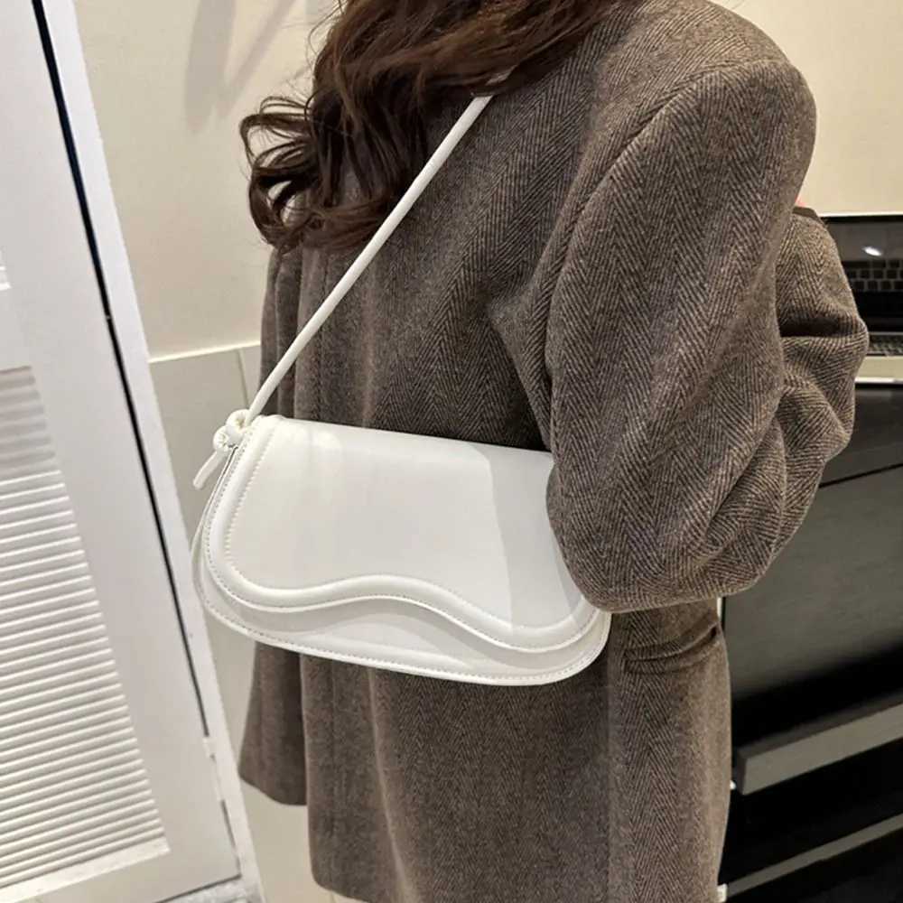 Fashion womens small bag PU leather shoulder bag messenger bag cross body bag womens solid color handbag Z250220