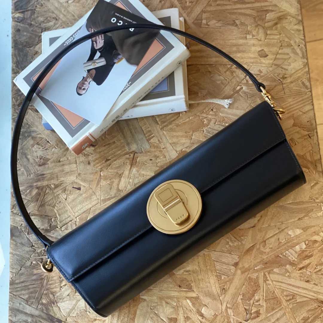 Leather womens dinner bag shoulder bag fashion handbag clutch bag Z250220