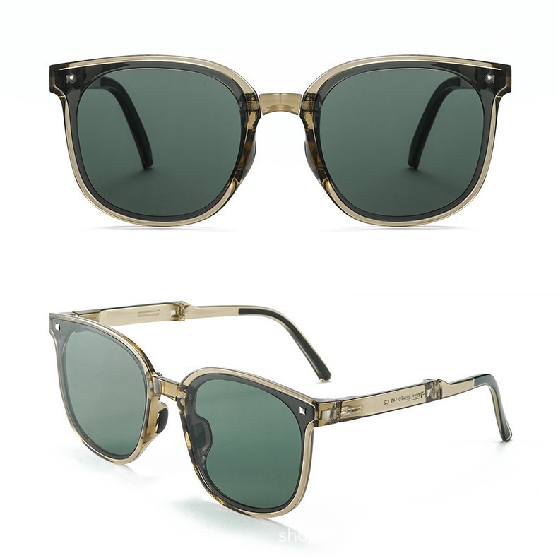 2025 Instagram trending foldable sunglasses for women, the same style of glasses, popular on , UV resistant sunglasses