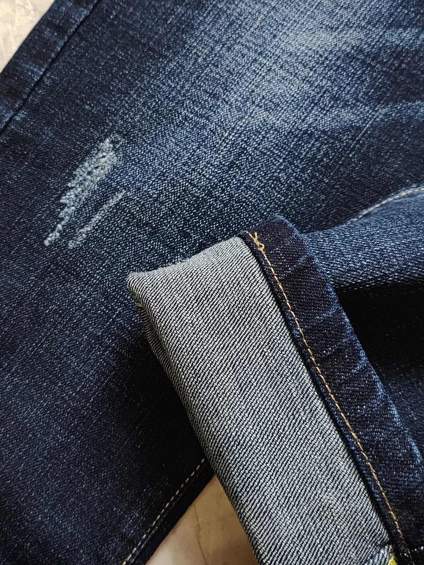 5122 teen jeans soft denim spring fall 11-17 years navy blue elastic waist Z250220