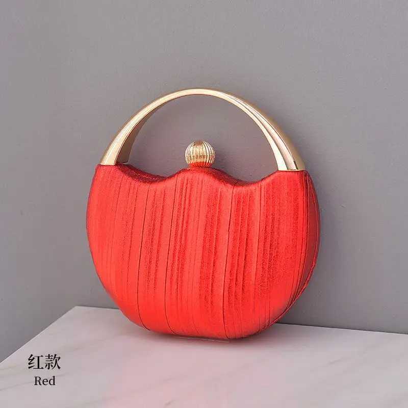 Clutch Bag Luxury Handbags For Women Elegant Round Shoulder Bag Female Small Party Evening Clutch Bag Purse Main Bag Z250220