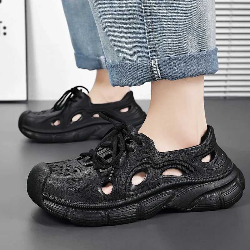 New Arrival Summer mens sandals lightweight EVA mens slippers fashionable mens slippers garden shoes outdoor casual beach shoes walking sports shoes T